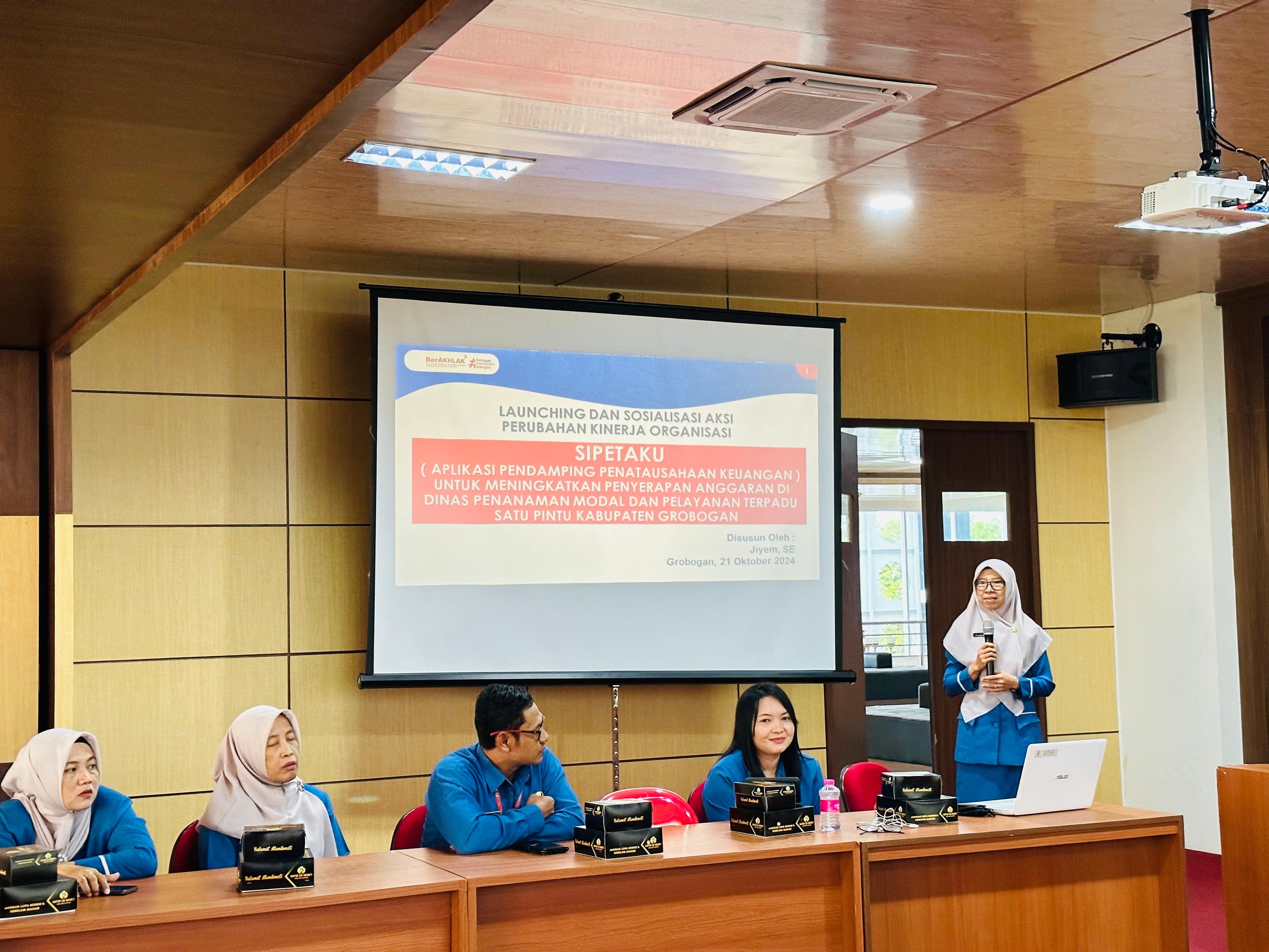 sosialisasi Sipetaku dpmptsp